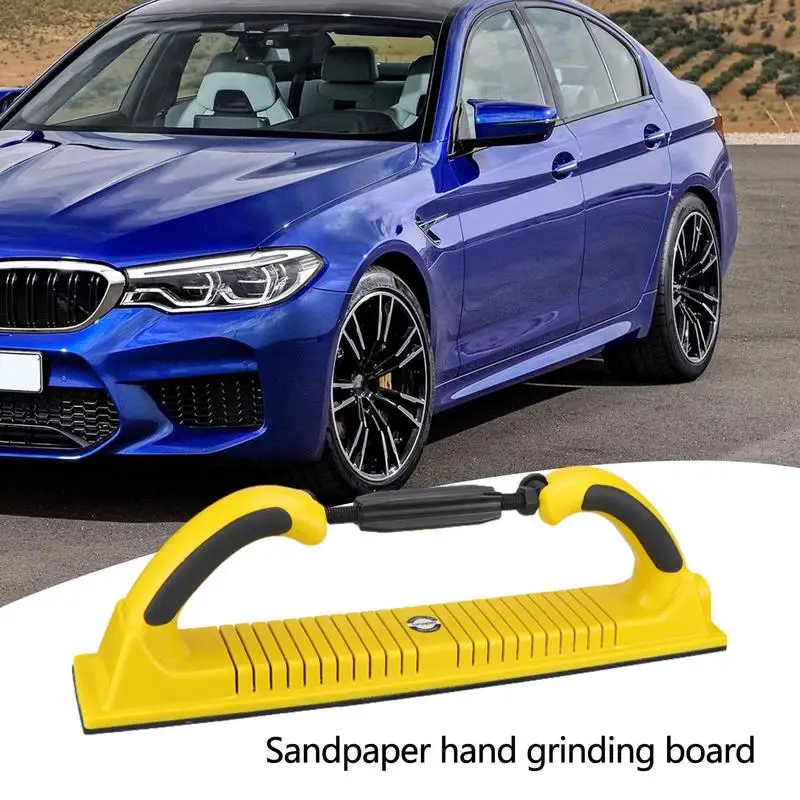 

Car Hand Sanding Tool Sanding Block Hand Grinding Holder Hook Hand Polishing Grinding Board Polish Tools Car Accessories