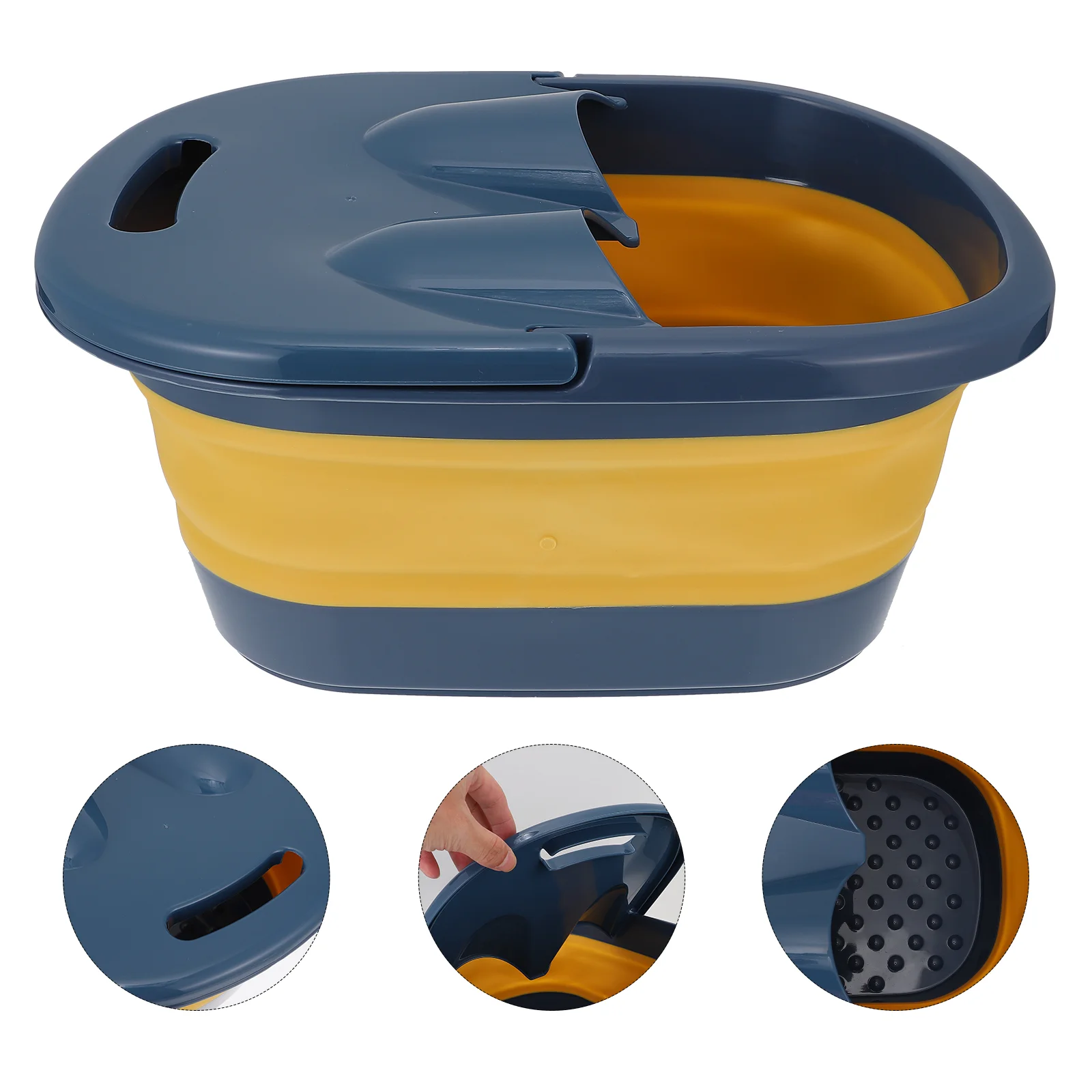 

1 Pc Portable Foot Soaking Basin Home Creative Basin Folding Feet Water Basin
