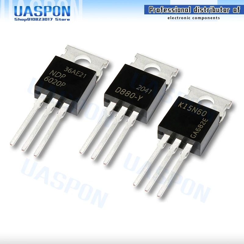 10 шт TO-220 SKP15N60 K15N60 15N60 IGBT 600V KSD880 D880 KSD880-Y KSD880Y NPN силовой транзистор 3A 60V NDP6020P NDP6020 6020P