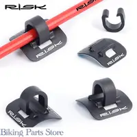 50 Pcs MTB Bike Brake Cable Fixing Buckle Shimano Hydraulic Brake Line Tube Aluminum Fixed Clamp Adapter Cycling Bicycle Parts