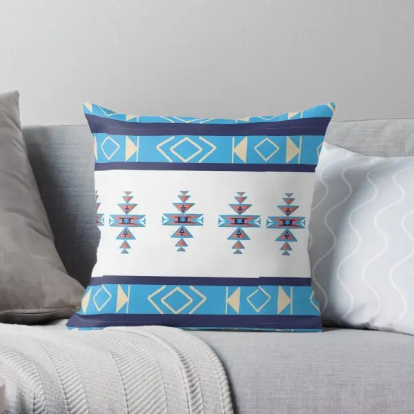 

Native American Boho Aztec Pattern Printing Throw Pillow Cover Fashion Soft Decor Office Bed Home Anime Pillows not include