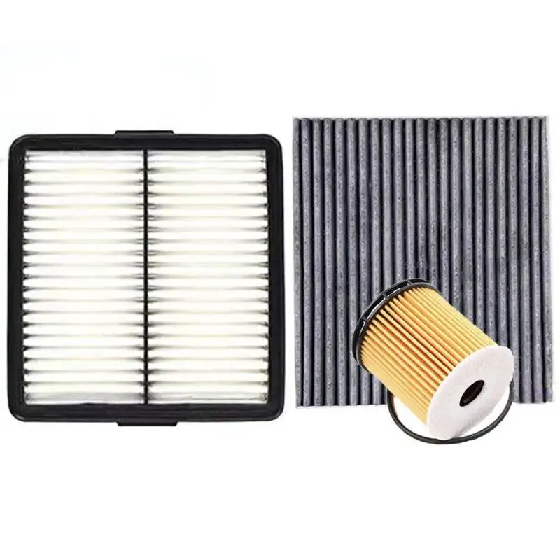 

3 шт. набор фильтров для Hyundai Elantra CN7 1.5L 2020 2021 2022 2023 седан G4FL двигатель A/C воздушный масляный фильтр аксессуары 28113BU000