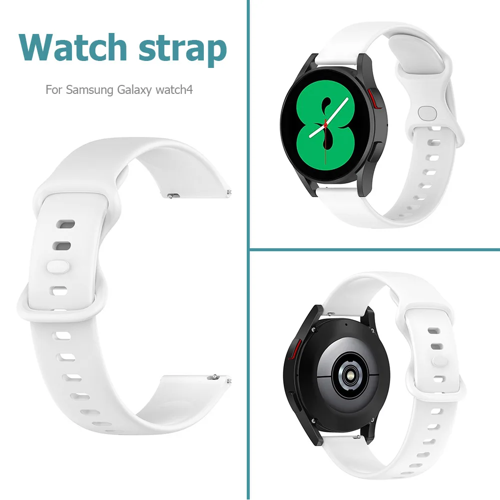 

Ремешок силиконовый для Samsung Galaxy Watch 4, 20 мм