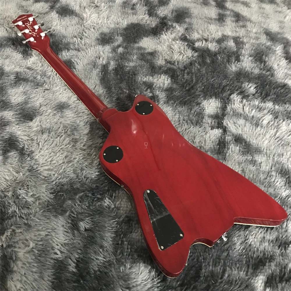 High-quality custom small grid Swiss electric guitar Mini jazz JAZZ HH pickup mahogany body