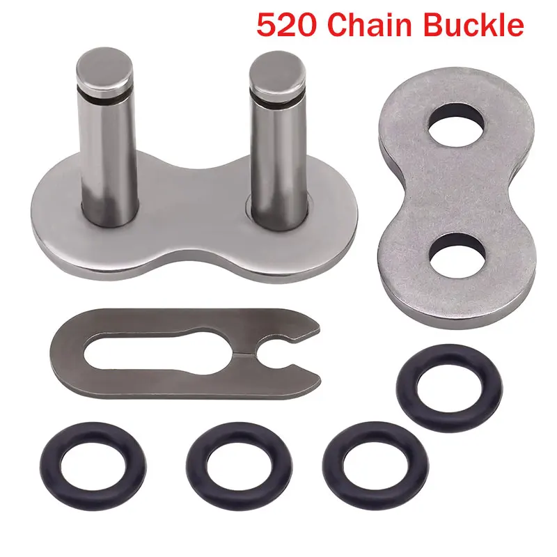 

Пряжка цепи привода мотоцикла, уплотнительное кольцо, звено 428 520 525, универсальный соединительный коннектор тяжелой цепи, магнитный замок