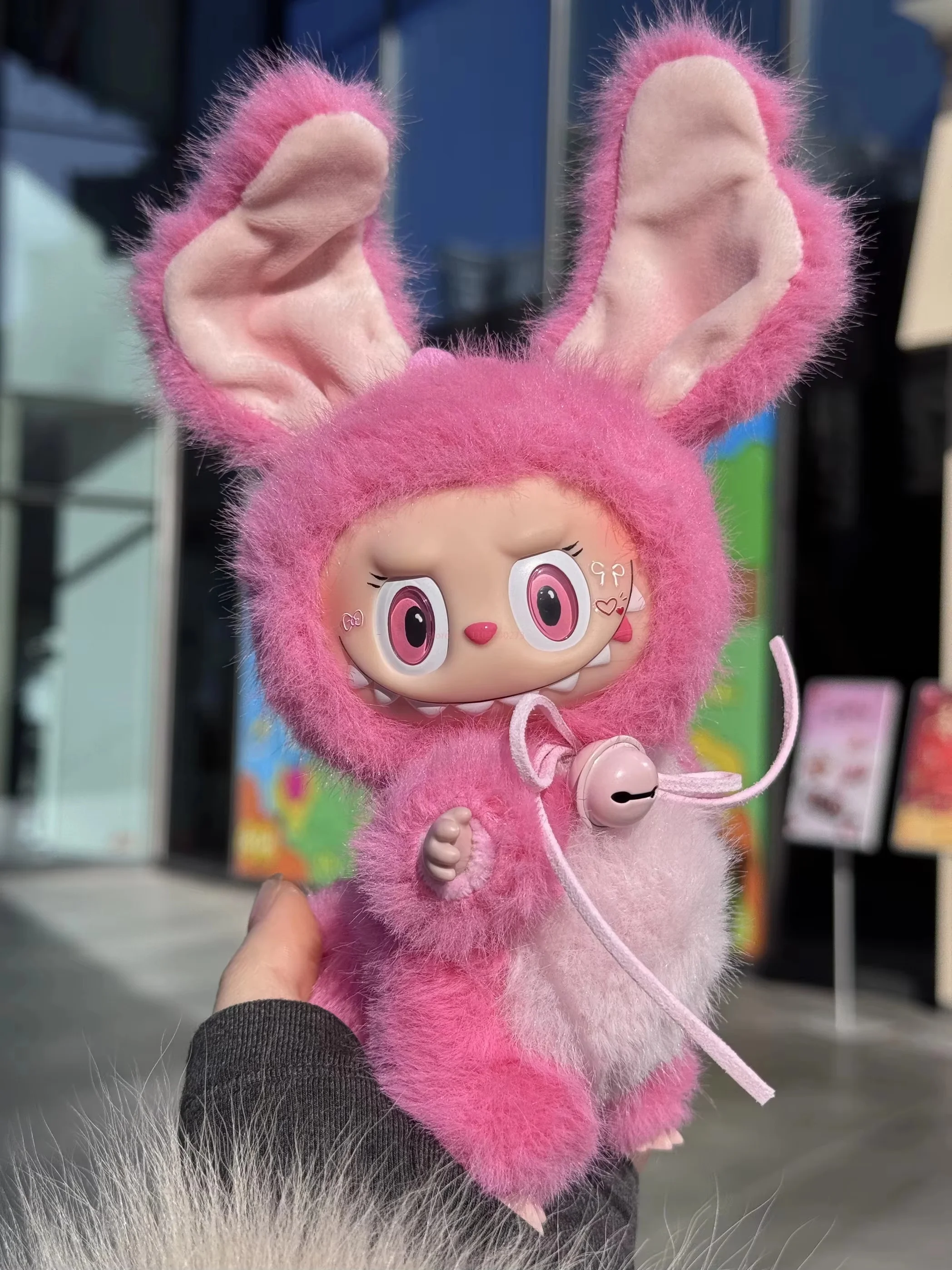 Новинка 2024 года Zimomo Labubu Stitch Angelcreative сменная кукла фигурка сделай сам виниловая