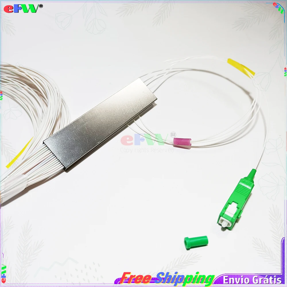 5 шт. FTTH волоконно-оптический сплиттер 1x32 SC/APC цветное волокно 1*32 оптический