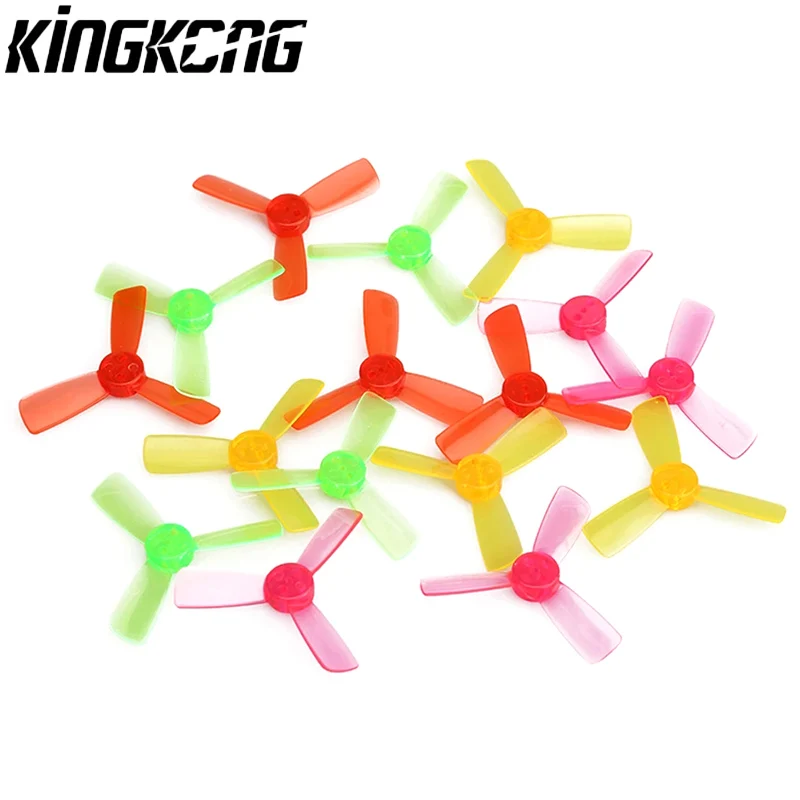 

LDARC 1935 3-blade Clear Propeller 2 Inch 1.5mm Monting Hole CW CCW with 8PCS M2*6 screws for Q90 90GT Brushless FPV Drone