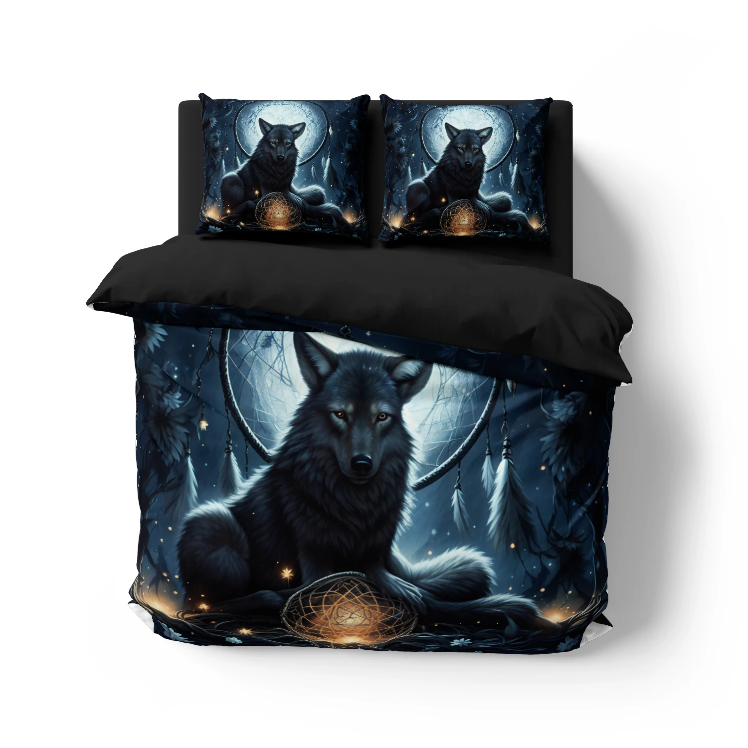 Богемный комплект пододеяльников 3D Ловец снов комплекты постельного белья