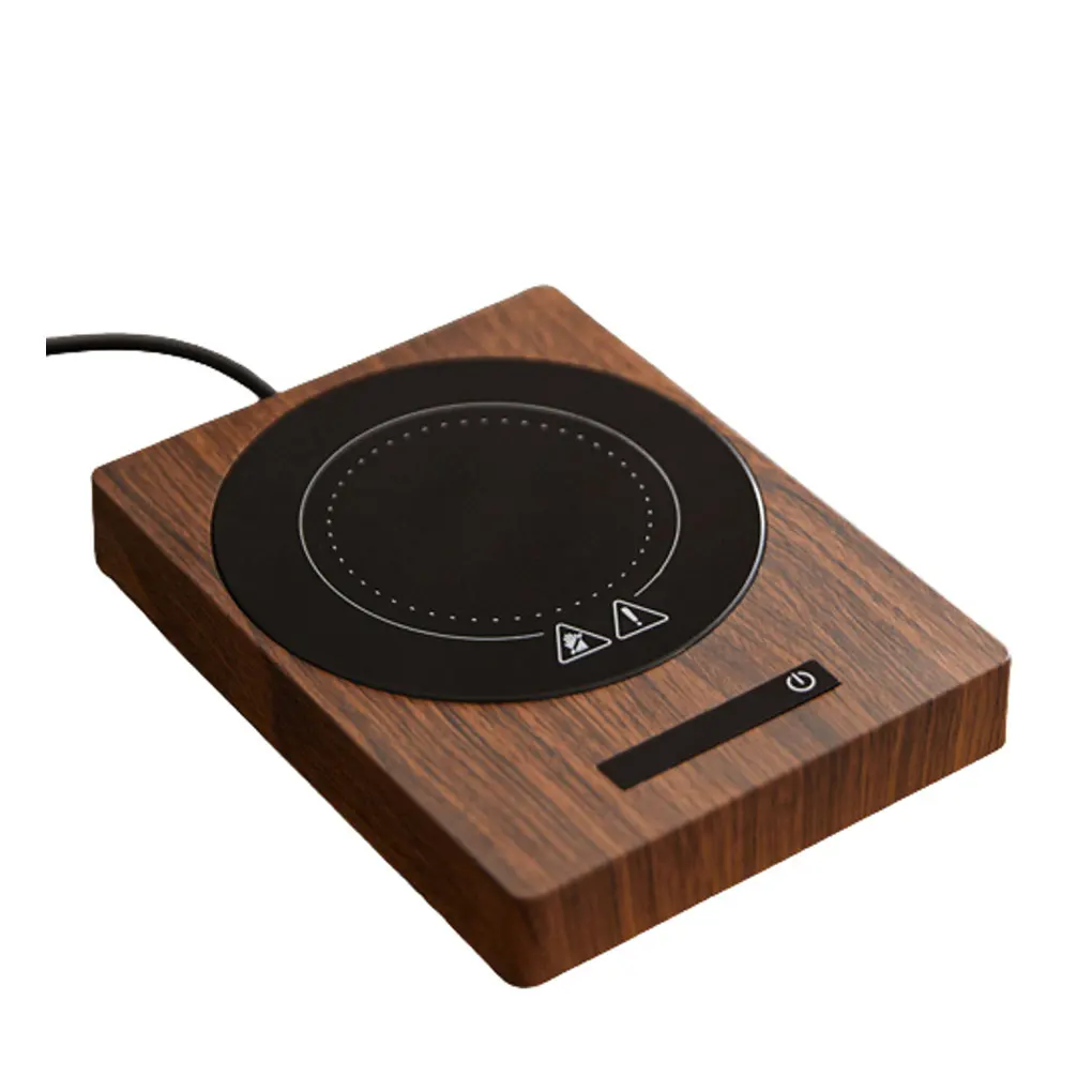 

Cup Heater Coffee Adjustable Temperature Constant Coaster Induction Cooker Heating Pad Mug Warmer Home Office Desk110 V