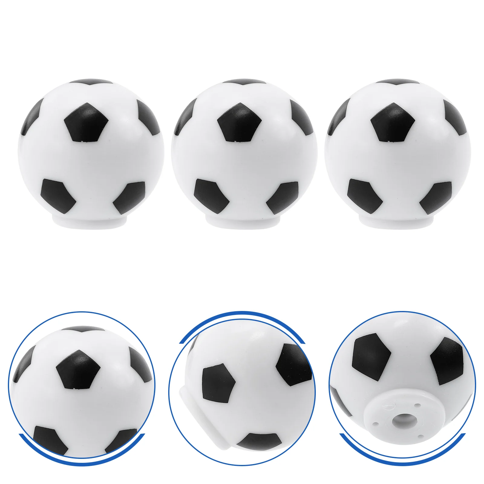 

5pcs Football Shape Knob Children's Room Knob Closet Anti-collision Handles