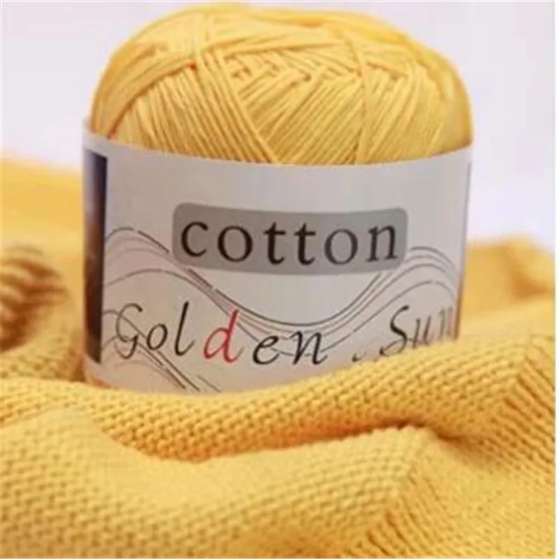 

1pcs Children's CottonBaby Wool Hand-woven Fine Cotton Baby Wool for Children Milk Cotton Yarn Knitting