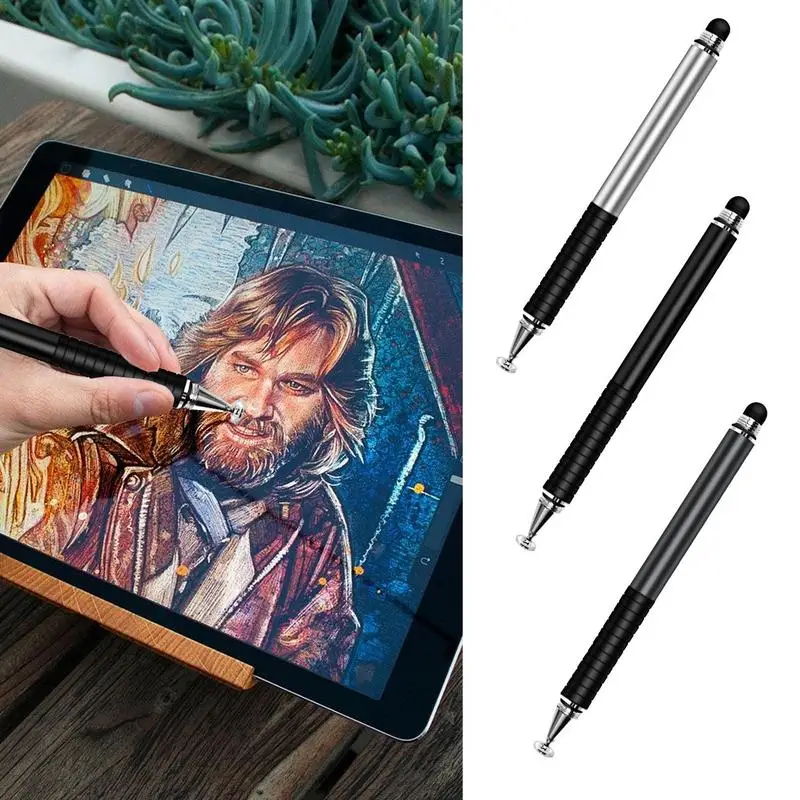 

2 In 1 Universal Stylus Pen Precision Tablet Pen High Sensitivity Screen Portable For Tablets And All Capacitive Touch Screen