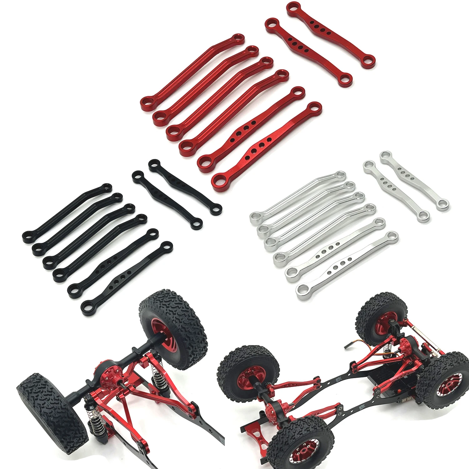 Алюминиевые передние и задние фиксированные Тяговые стержни фиксированный