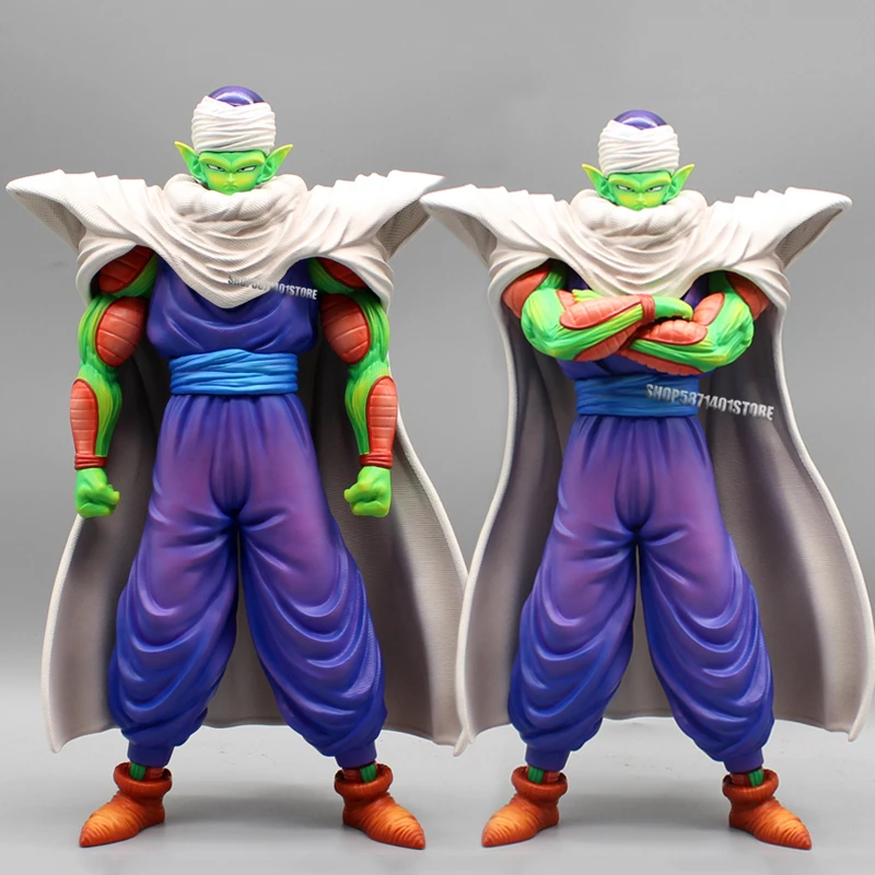 

32cm Dragon Ball Figure GK Piccolo Action Figures White Hole Cloak Piccolo Namekian PVC Anime Collection Statue Model Toys Gifts