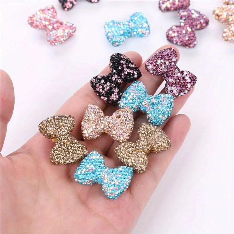 3 шт. бусины из полимерной глины цветные стеклянные хрустальные стразы в форме