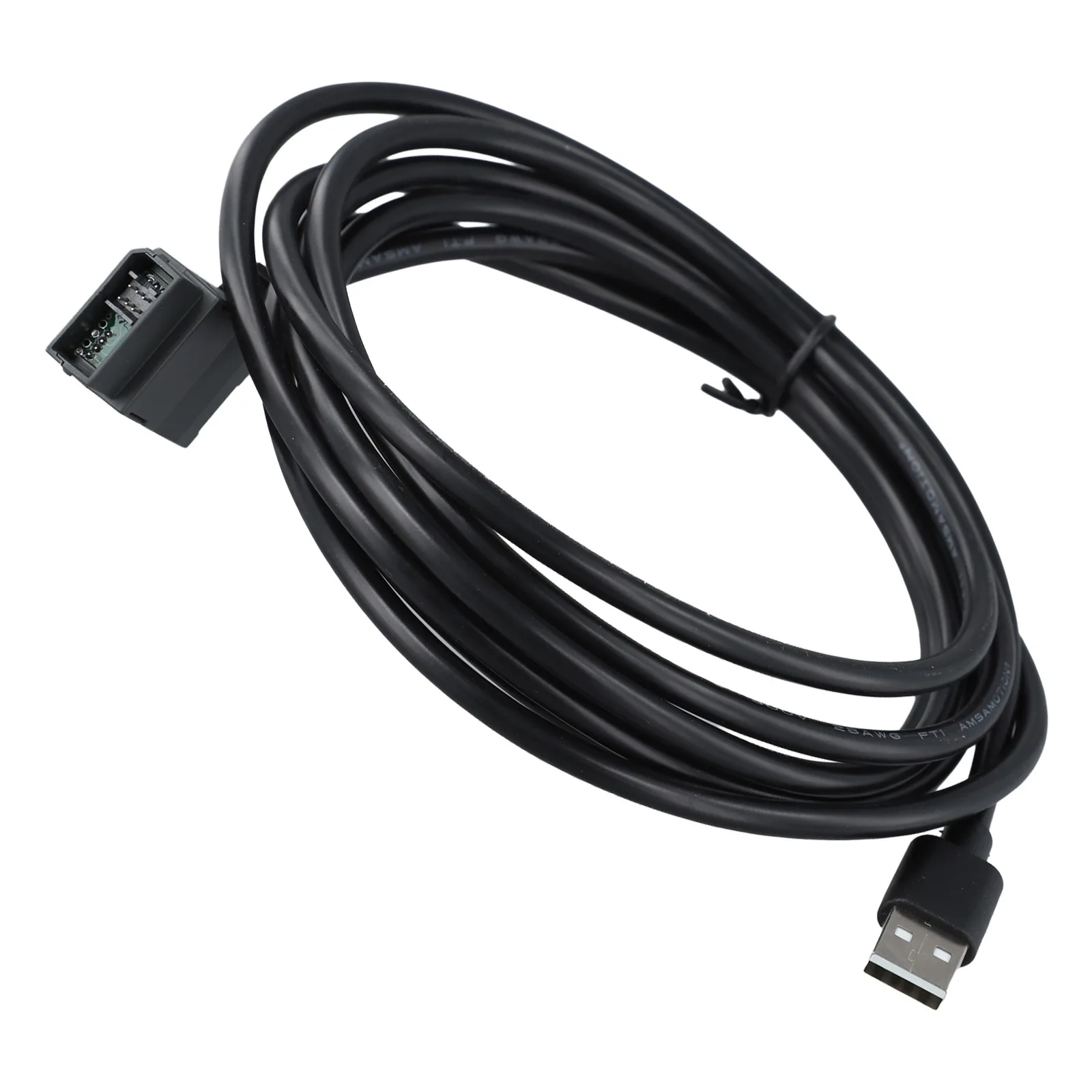 Фото 6ED1 057-1AA01-0BA0 Кабель для программирования ПЛК, USB-интерфейс для контроллера Siemens LOGO, последовательный порт связи, черный, 2,5 м, аксессуар №5