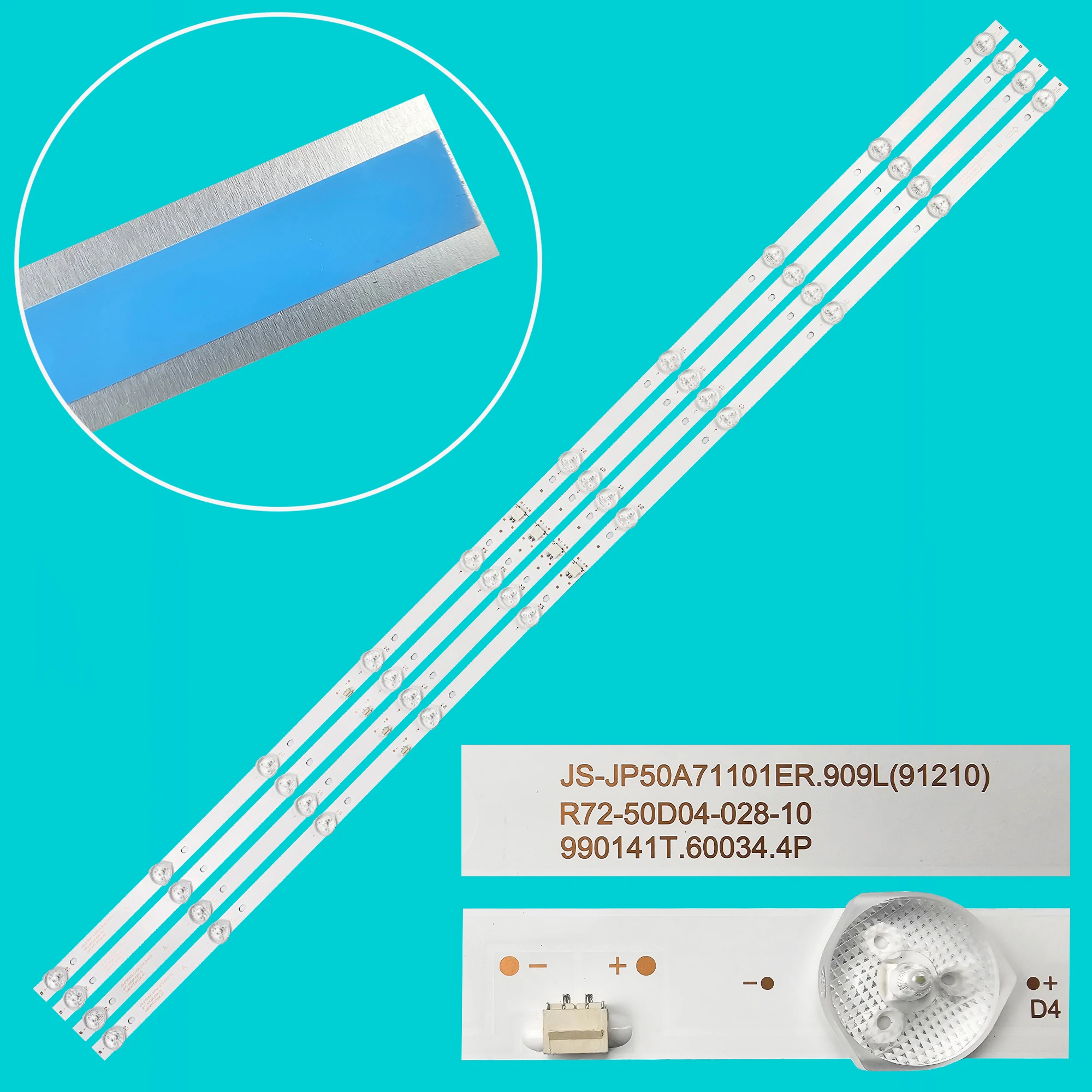 Светодиодная лента заднего света для K50DLJ12US LT-50N750 EX-50US002B MS-L3640 V2 ST-50UX7800 R72-50D04-028