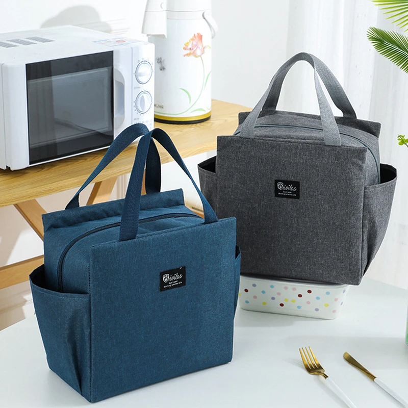 

Insulated Lunch Bag High Quality Cooler Lunch Tote Women Portable Functional Food Picnic Handbag Thermal Lunch Box Bag For Kids