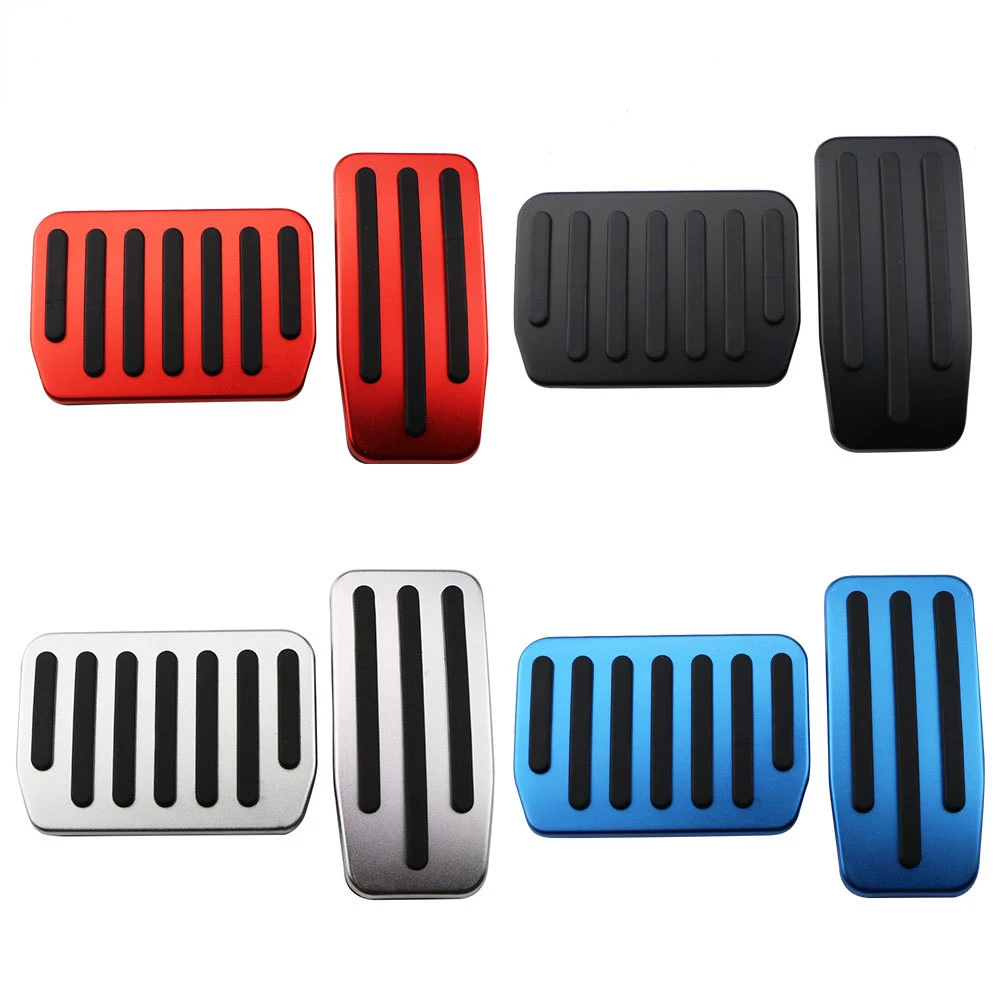 

Car Foot Pedal Fit for Tesla for Model 3 2017 - 2021 Accelerator Gas Fuel Brake Rest Pedal Pads Cover Aluminum Non-Slip
