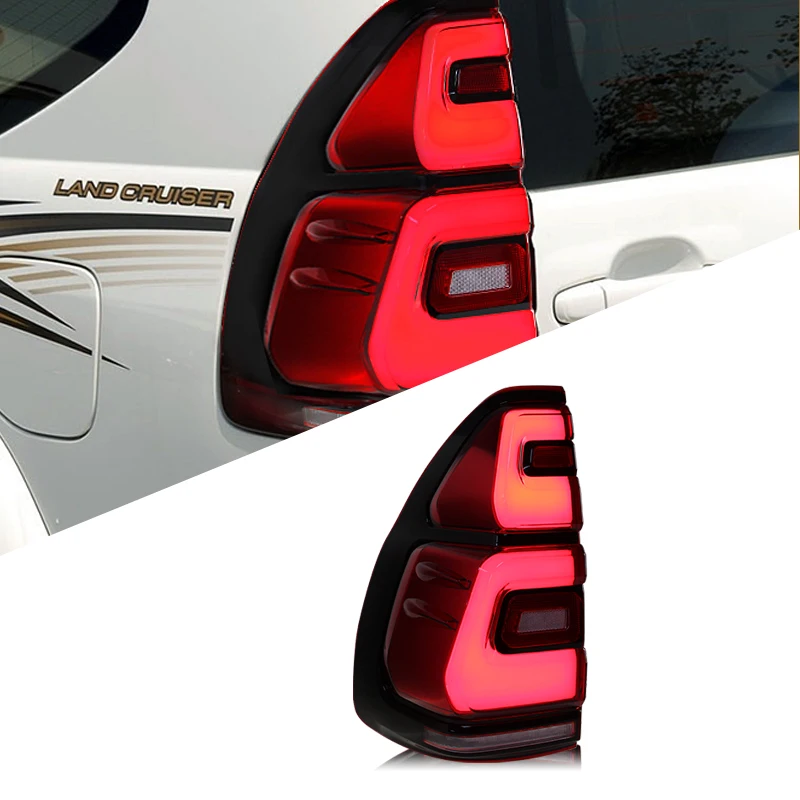 Полный светодиодный задний фонарь оптовая продажа для Prado 2003-2009 модифицированная