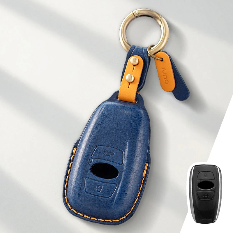 

Защитный чехол из натуральной кожи для Subaru Legacy XV Forester Outback BRZ SIT, чехол для ключей, брелок