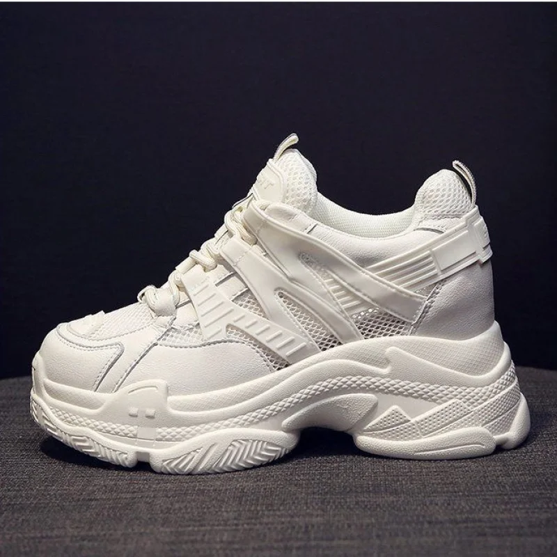 

Women Casual Shoes 2023 Hidden Heel Women's Wedges Platform Sneakers