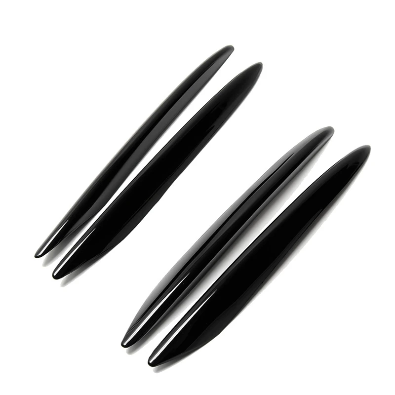 Автомобильный передний бампер спойлер крышка противотуманная зеркальная