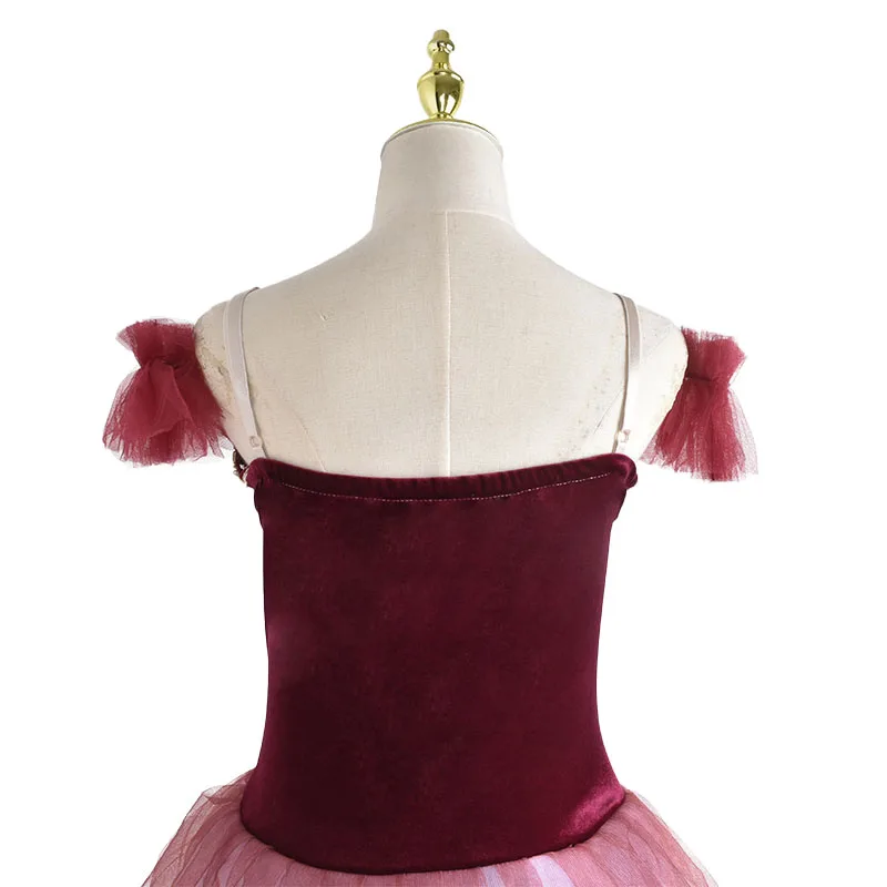 Professional Ballerina Ballet Tutu For Child Girls Adulto Dance Clothing Kids Vestido Figure Skating Dress Leotards