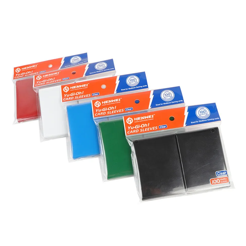 

50pcs/set Solid Color Frosting Card Game Sleeve Card Protector Board Game Sleeve 63*90mm
