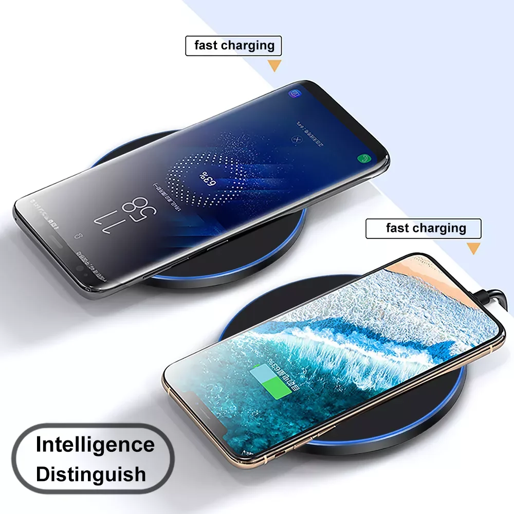 

Hot Sales For Samsung s8 s9 s10 note Wireless Charger For iPhone 13 12 11 Pro Xs Max Mini X Xr Induction Fast Wireless Charging