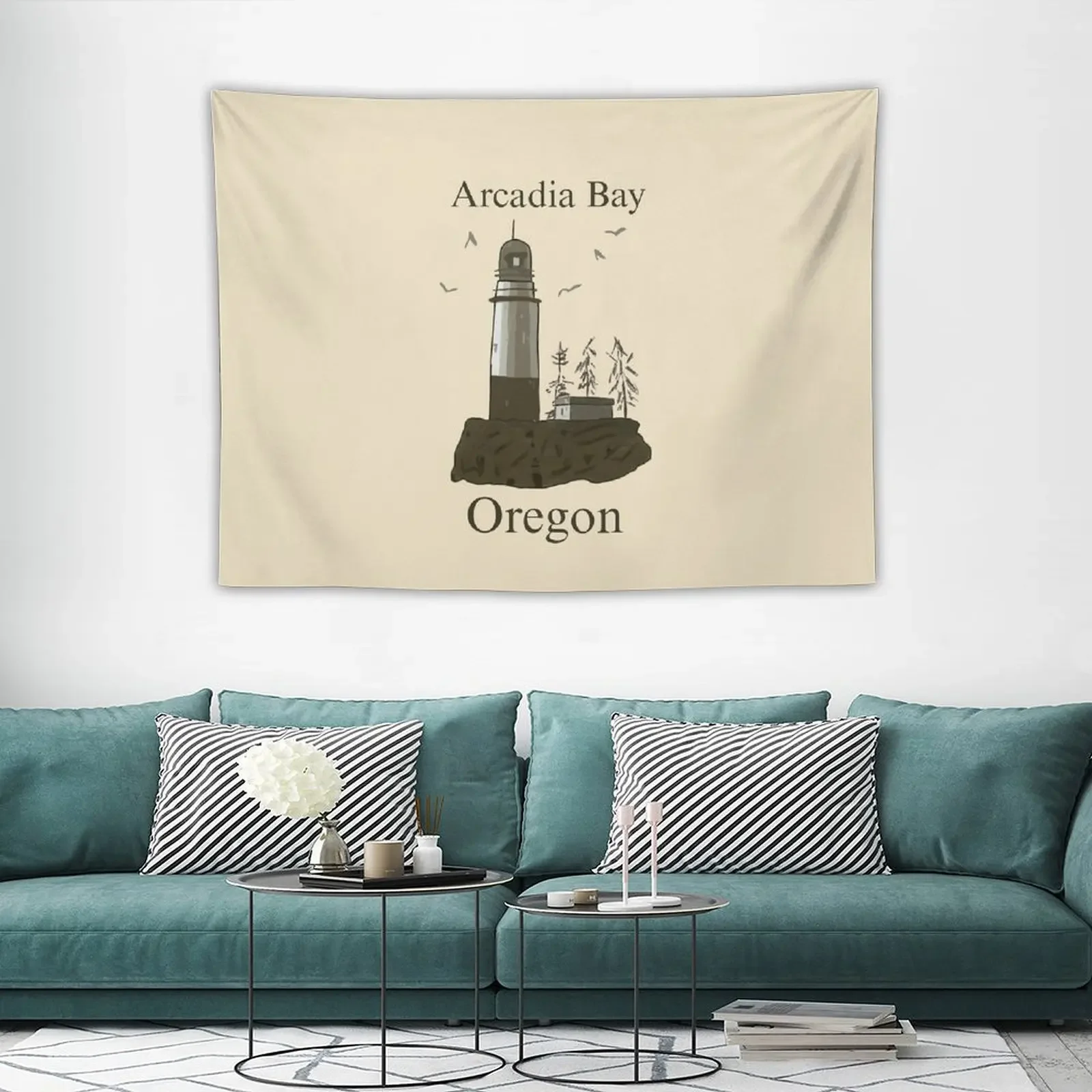 Яркий Декор для комнаты Arcadia Bay домашний и комфортный декор комнатный гобелен