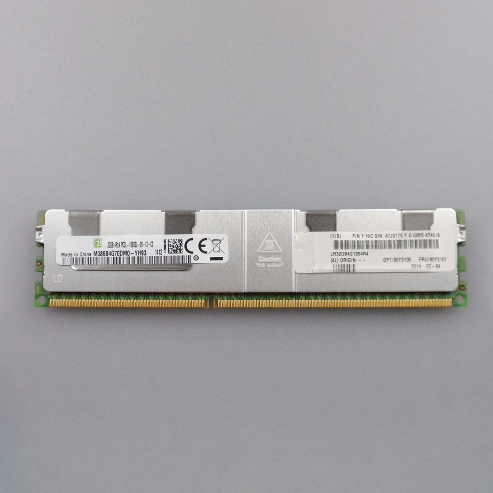 Серверная память для IBM 3850 X5 X3500 3650 M4 3950 X5 90Y3105 90Y3107 47J0176 32 Гб 1333 ECC REG DDR3
