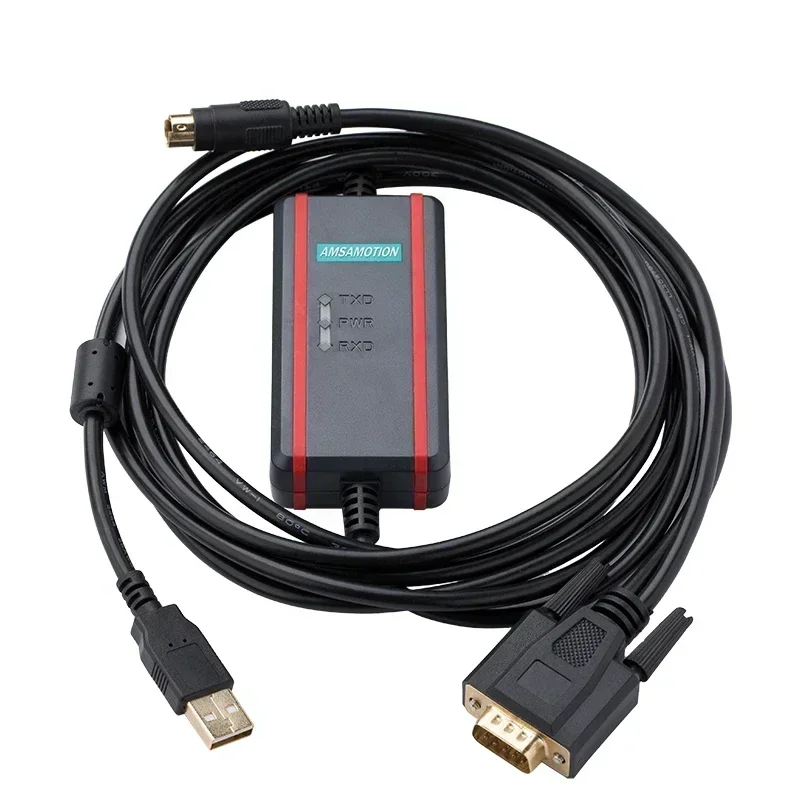 Фото USB-LG-XGB подходит для программирования ПЛК серии LG LS K120S K80S/K200S/K7M, кабель для загрузки данных USB-XGB300 №3