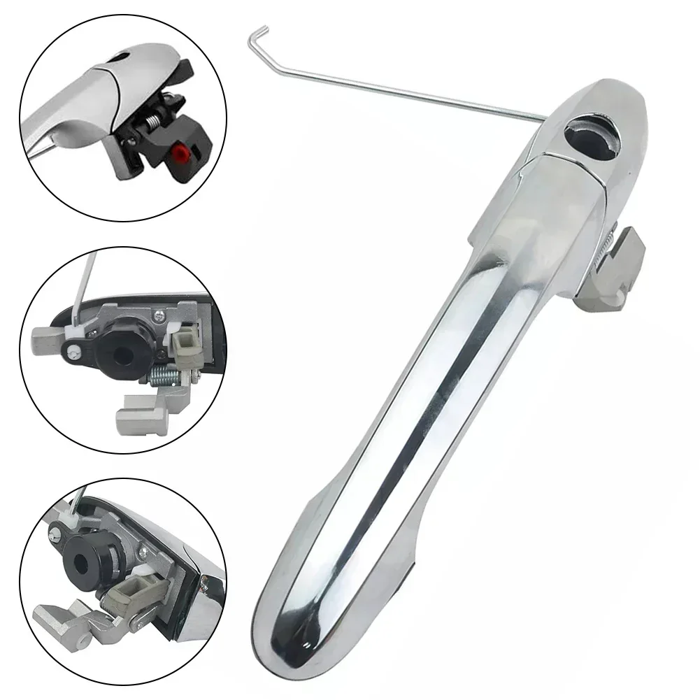 Наружная дверная ручка автомобиля хромированная правая сторона со стороны