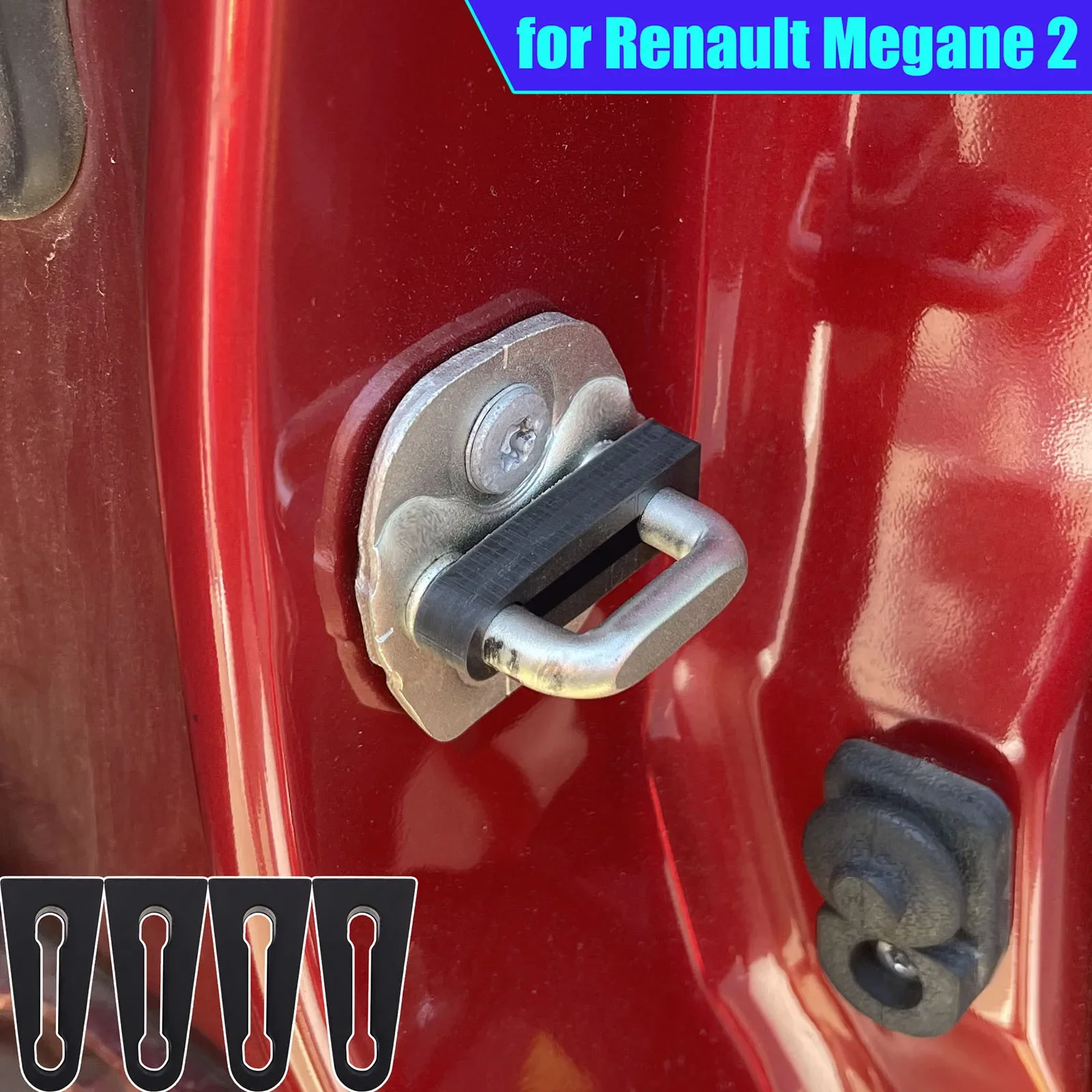 Звуковой демпфер Loki J буфер дверного замка для Renault Megane 2 Scénic 2002-2008