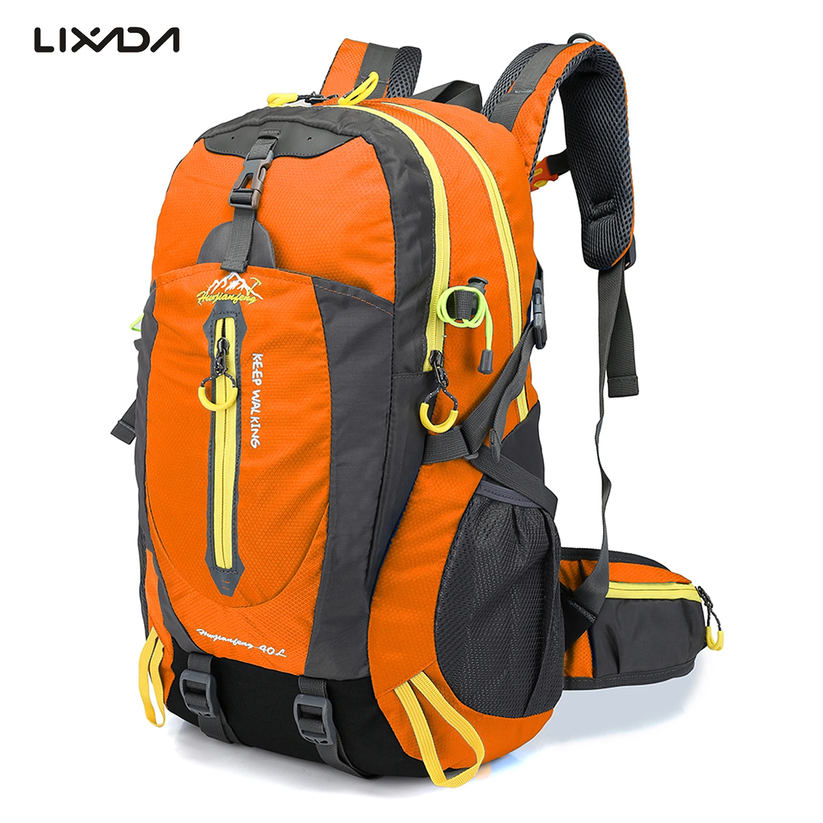 

40L Water Resistant Travel Backpack Camping Hiking Laptop Daypack Trekking Climb Back Bags Outdoor Sports Bag For Men Women