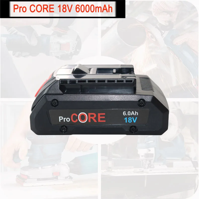 

18V and 6000mAh Lithium-ion Batteries Suitable for Bosch Electric Tools