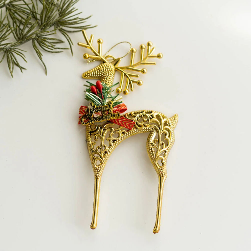 

Christmas Tree Elk Ornament Christmas Tree Elk Hanging Decoration Holiday Elk Pendant