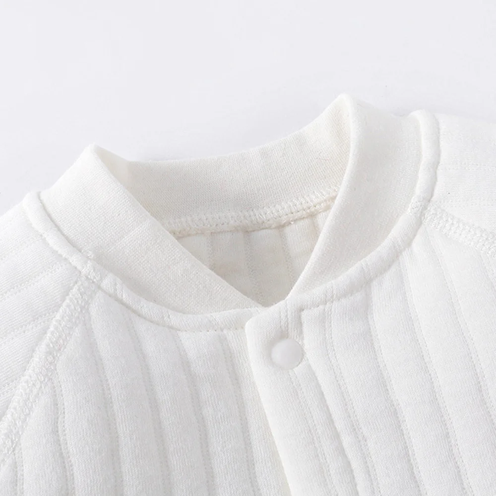 Детский комбинезон с длинными рукавами стеганый осенне-зимний теплый для