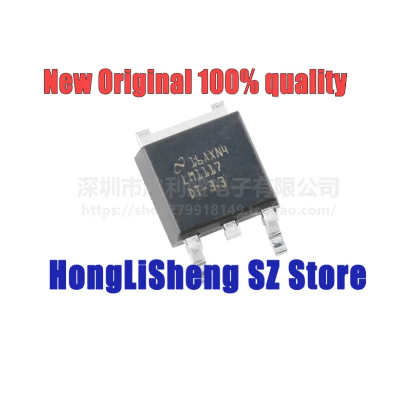 

10pcs/lot LM1117DTX-3.3/NOPB LM1117DT-3.3 LM1117 TO-252 Chipset 100% New&Original In Stock