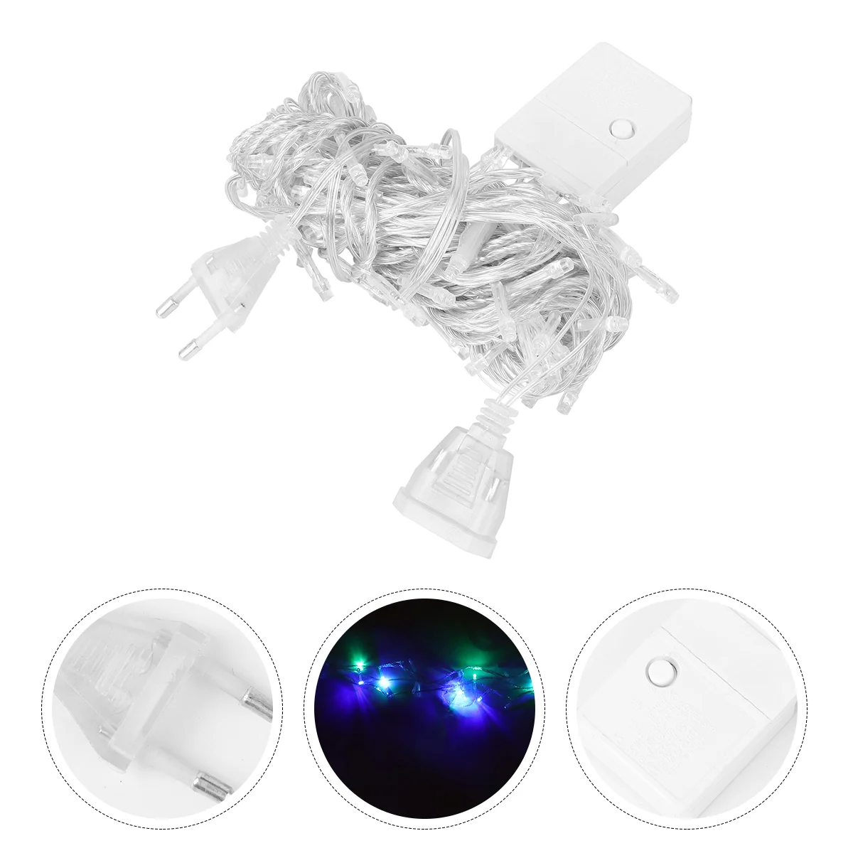 

1 Set 100 LEDs Christmas Light String LED Light String Curtain Light Plug
