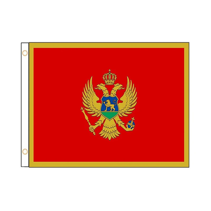 Flag of Montenegro  Banner high quality flag 60 x 90cm 90 x 150cm 120 x 180cm 273