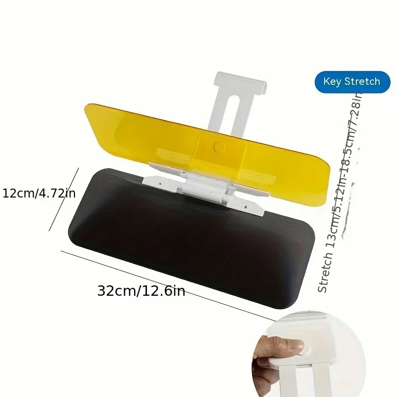 Антибликовый Солнцезащитный Козырек Для Дневного И Ночного Видения Фары