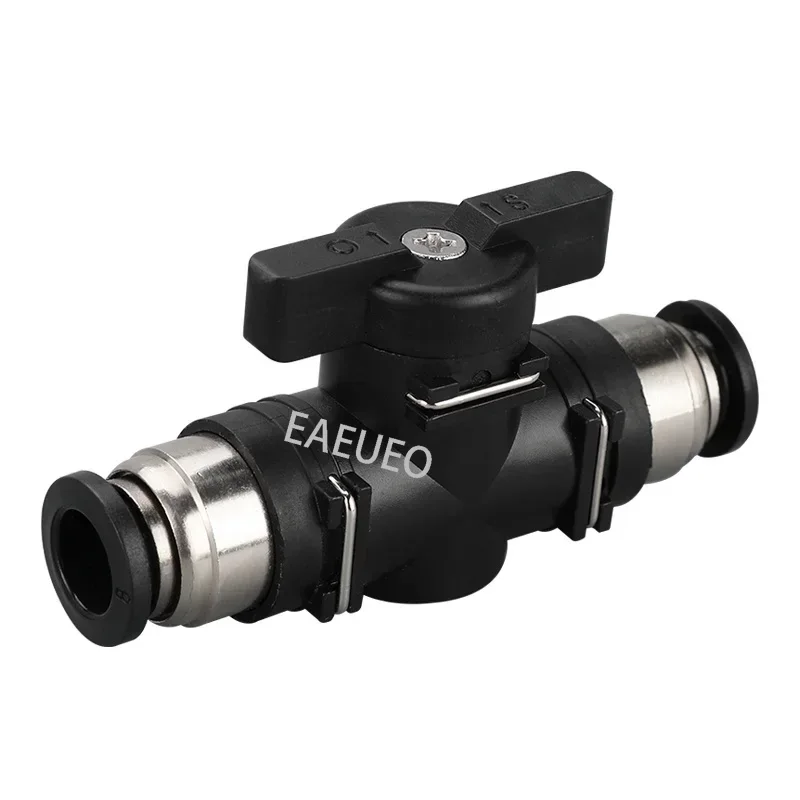 Пневматические фитинги для клапанов BUC/HVFF wa трубы и pu разъемы прямой упоры 4 мм 6 8 10