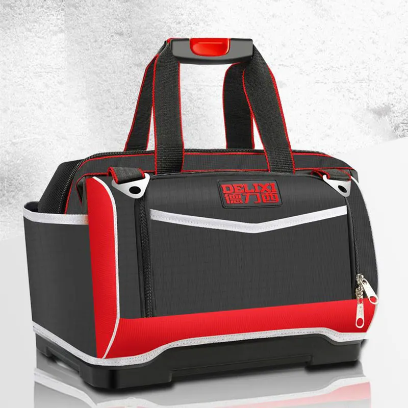 

1680D Oxford Cloth Carpenter Tool Bag Organizer Portable Waterproof Repair Storage Pouch Professional Electrician Work Tools Bag
