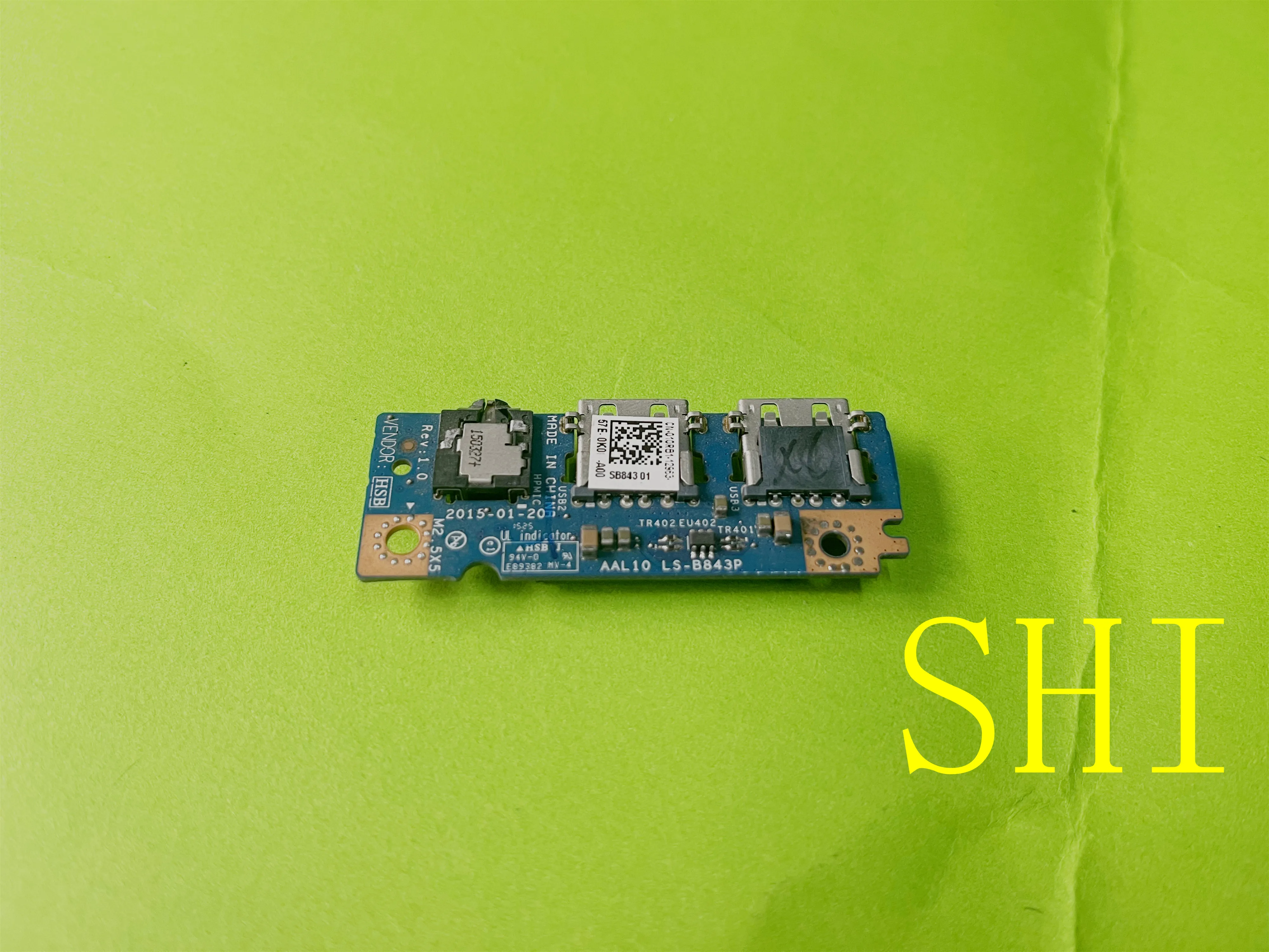 LS-B843P для DELL Inspiron 15 5000 серии 5558 5758 аудиоразъем USB 010R81 тест ОК Бесплатная доставка