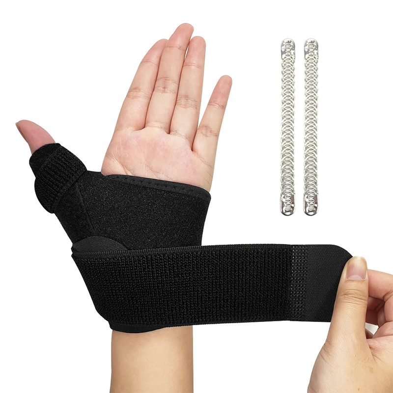 

Medical Sport Wrist Thumbs Hands Support Adjustable Finger Holder Hand Immobilizer Wrist Tendon Sheath Trigger Thumbs Protector
