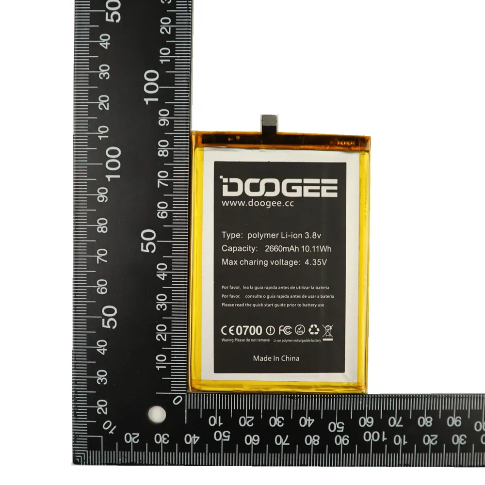 2023 год 100% оригинальный аккумулятор Для Doogee F5 2660 мАч запчасти для смартфонов
