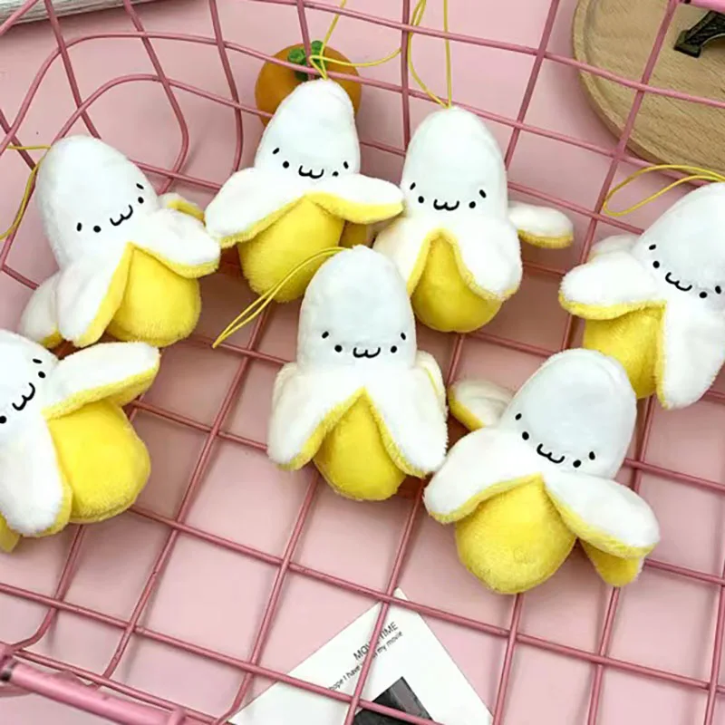 

Брелок для ключей в виде банана, плюшевый, 100 шт./партия